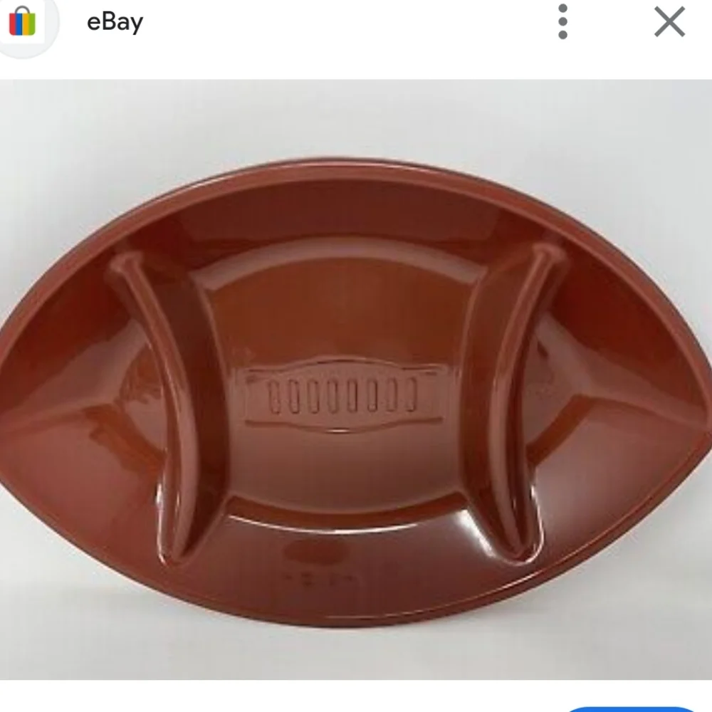 New Football Football Chip Dip Tray Napkins Reusable Plastic Tray Superbowl